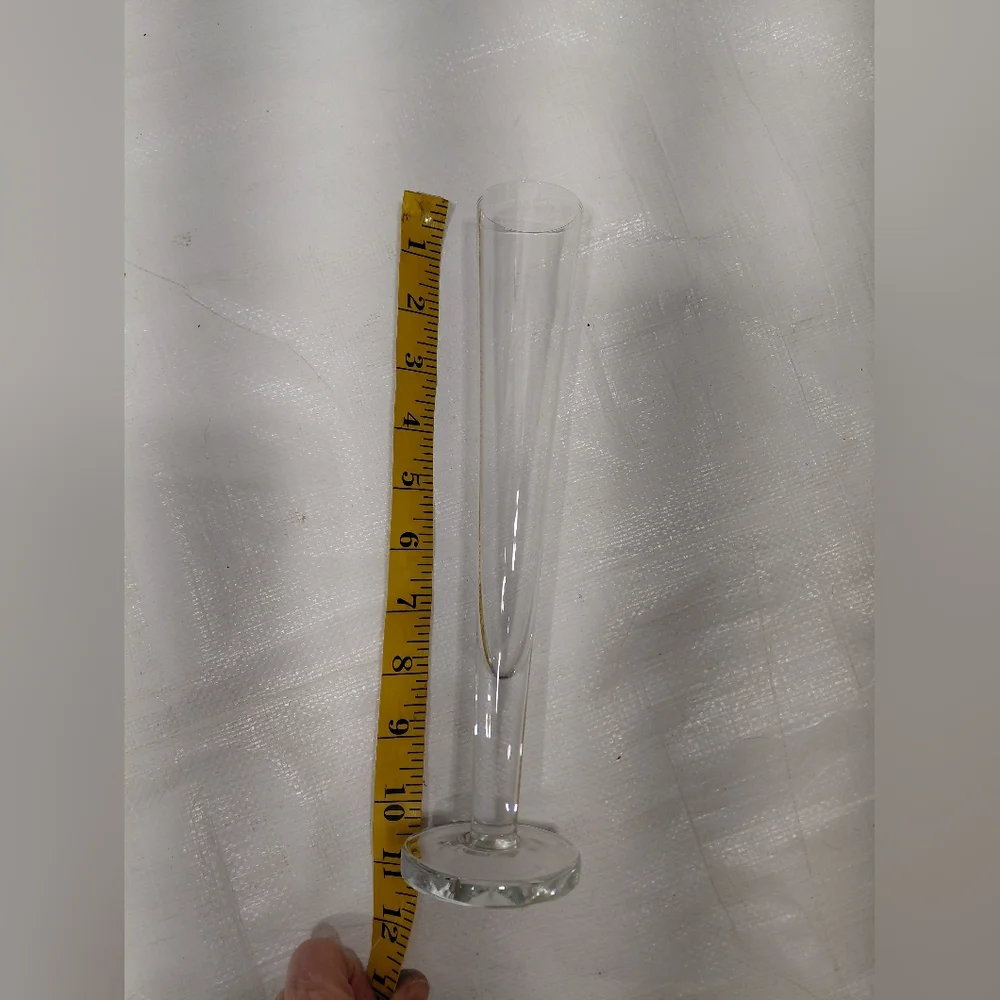 Crate & Barrel Viva Fluted Champagne Glasses NWOT